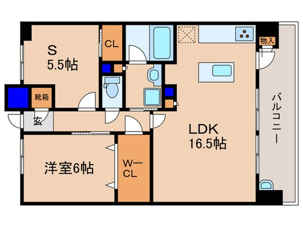 ｴｽﾃﾑｺｰﾄ大津におの浜（902）の物件間取画像